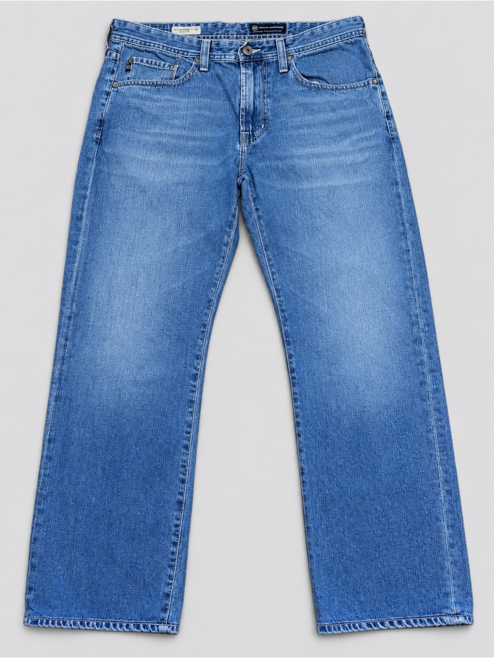 AG Adriano Goldschmied The Protégé Jeans 34x28.5 Straight Leg Made USA Heritage
